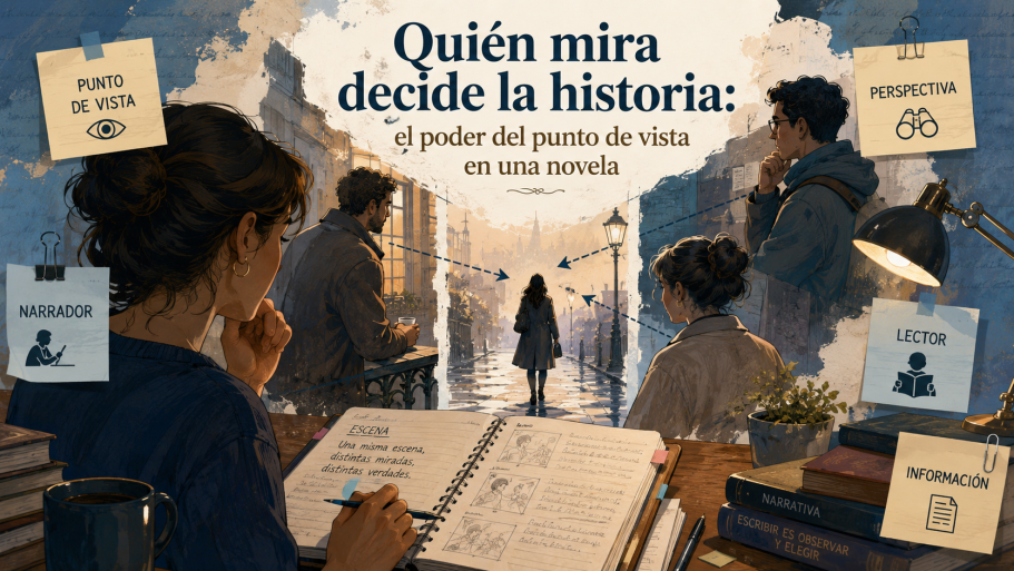 Quien mira decide la historia