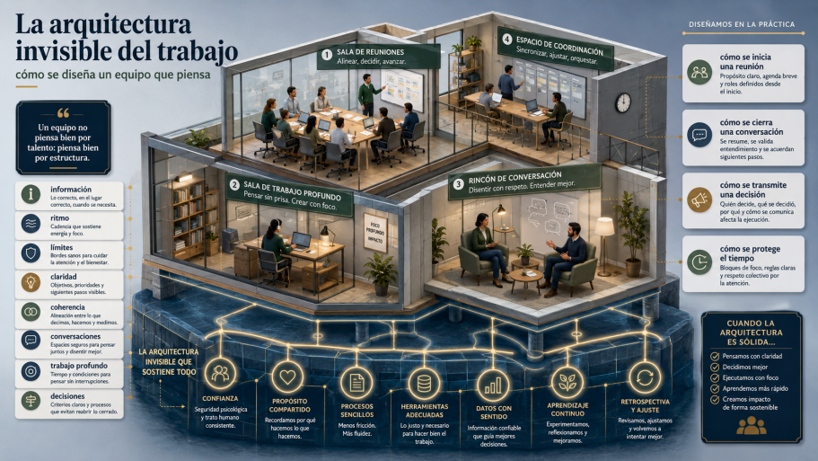 La arquitectura invisible del trabajo